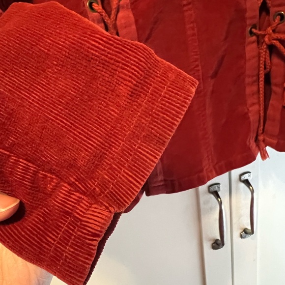 Luii Rust Corduroy Women’s Jacket. - Picture 4 of 5
